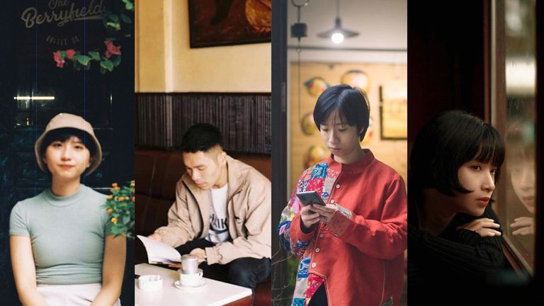 Các nhà thơ trẻ: Hương Trà, Nam Thi, Nhược Lạc, Nam Trân