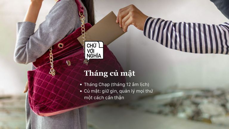 Tháng củ mật - Làm gì cũng phải cẩn mật?
