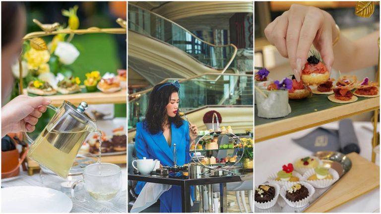  Indulge in the finer things in life by spending an afternoon savoring a lovely book and a cup of tea with pastries. 