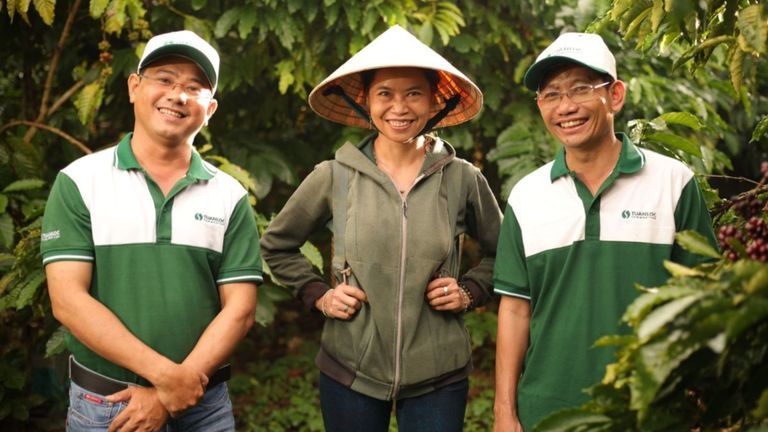 Ngôi sao mới trong xuất khẩu cà phê xanh bền vững