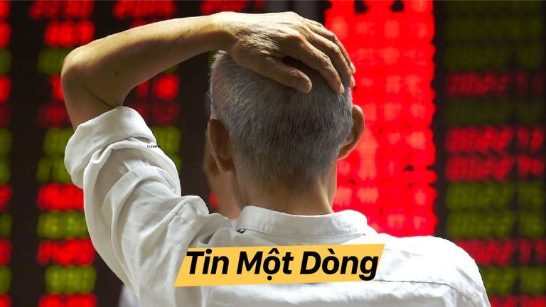 Tin Một Dòng: Chứng khoán đỏ lửa, giá vàng biến động chóng mặt
