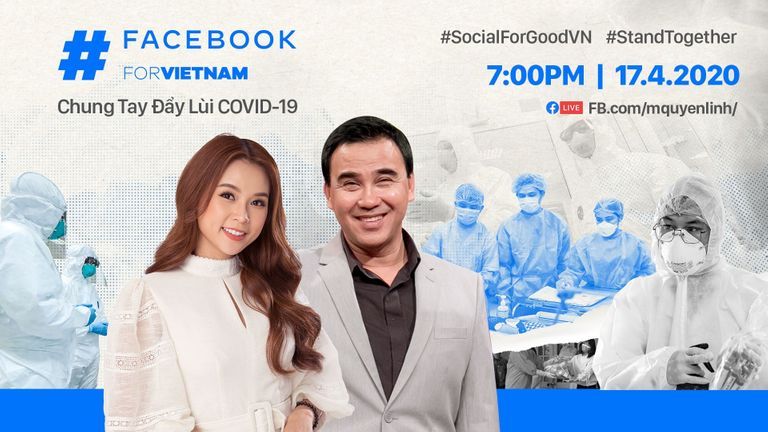 Chung tay đẩy lùi COVID-19 cùng chiến dịch “Facebook vì Việt Nam"