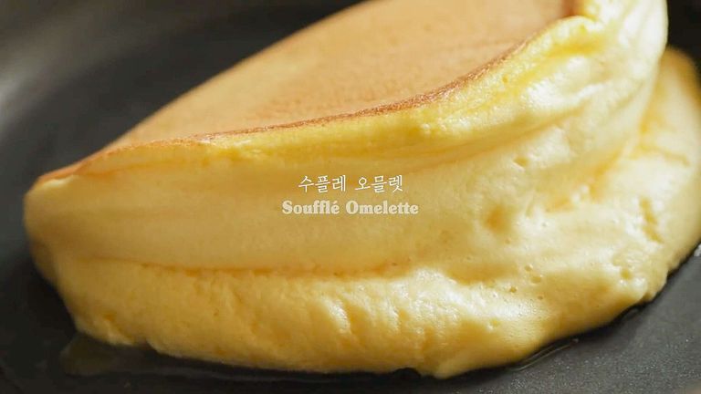 Ra Lò: Soufflé omelette - Trứng bọt biển bông xốp mềm mịn