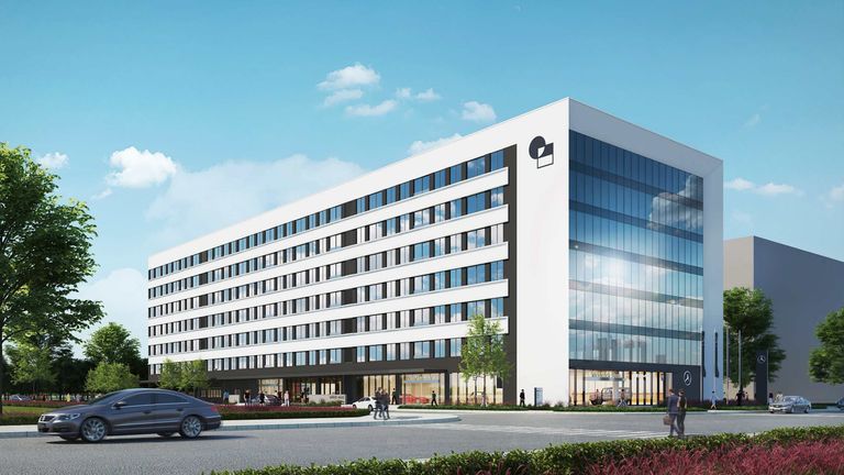 With Mercedes-Benz occupying the whole ground floor for the showroom and part of the first floor for offices, OfficeHaus is setting the bar high for occupancy. | Source: OfficeHaus