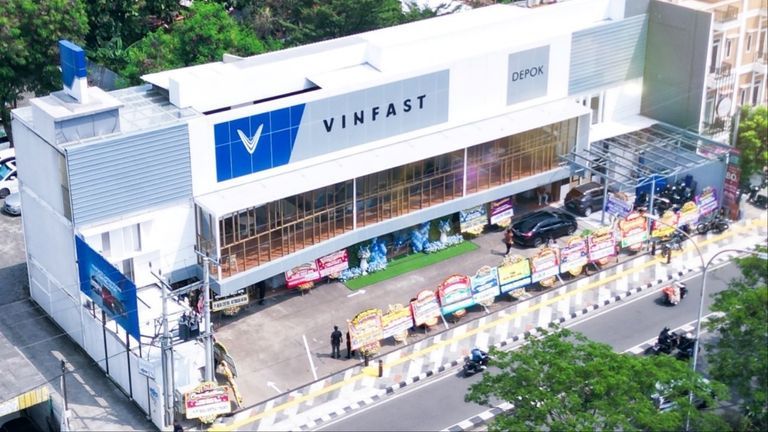 VinFast Opens First Dealer Store In Indonesia