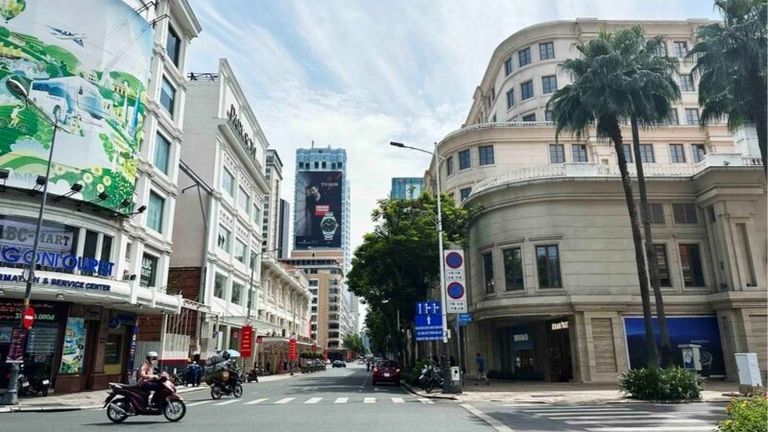 Dong Khoi Street, Ho Chi Minh City. | Source: Lao Dong