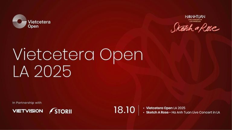 The Vietcetera Open LA 2025 event will take place on October 18, 2025.