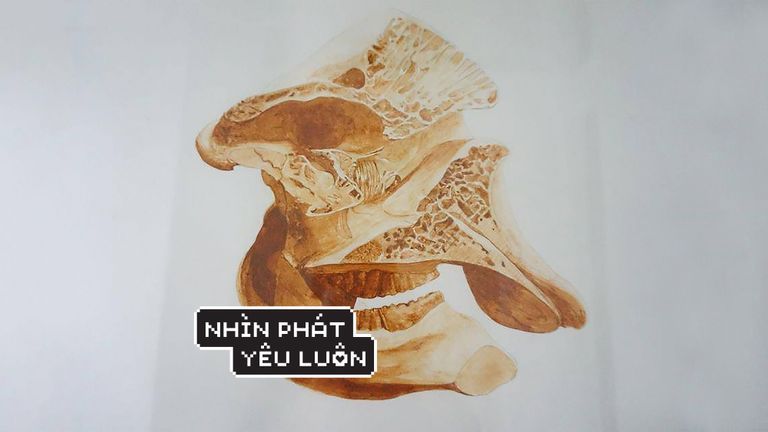 Tác phẩm từ triển lãm cá nhân "Chuyến đi cuối cùng" (2017) của Nguyễn Phương Linh | Nguồn: Nhà Sàn Collective