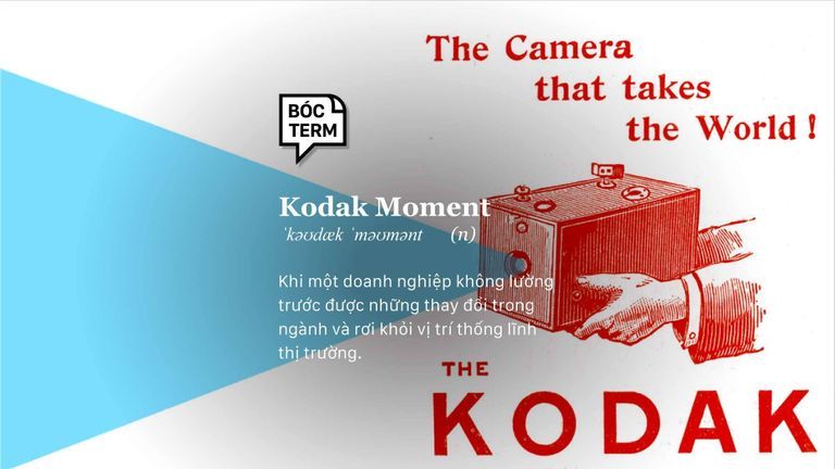 Kodak moment hay khoảnh khắc đẹp và buồn của một doanh nghiệp xuống dốc