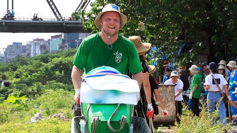 Fondly called ‘Mr. Clean’ by the locals, James Joseph Kendall has become a driving force in the capital city’s environmental and social movement.