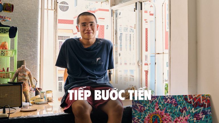 Họa sĩ Tèo Phạm.
