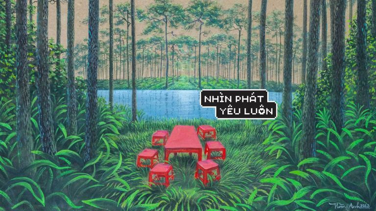 Nguồn: Họa sĩ Hoàng Anh, Wiking Salon