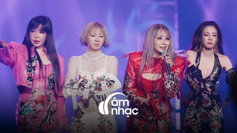 2NE1 “cực cháy” trên sân khấu Welcome Back 2024-25 Asia Tour tại Seoul gần đây. | Nguồn: YG Entertainment