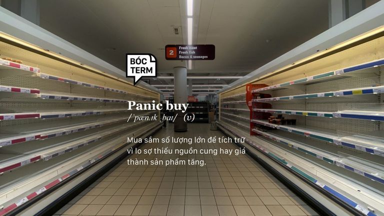 Panic buy - Vì sao giữa dịch mà siêu thị chật kín?