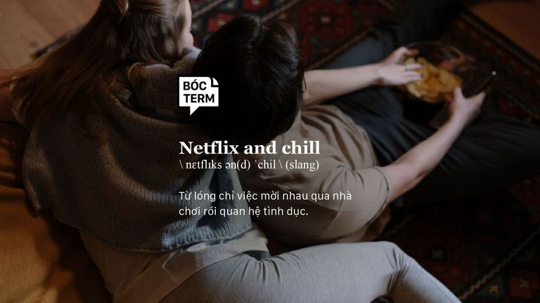 "Netflix and chill" được sử dụng như tiếng lóng cho việc sinh hoạt tình dục | Nguồn: Pexels