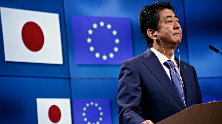Shinzo Abe was Japan's longest-serving prime minister. | Source: Shutterstock