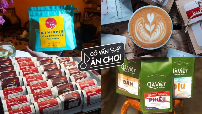 Các hạt cafe ở Visty, Hermanas Cafe, 3C Roastery và Là Việt