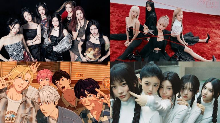 Những tân binh K-pop đáng chú ý nửa đầu năm 2024.