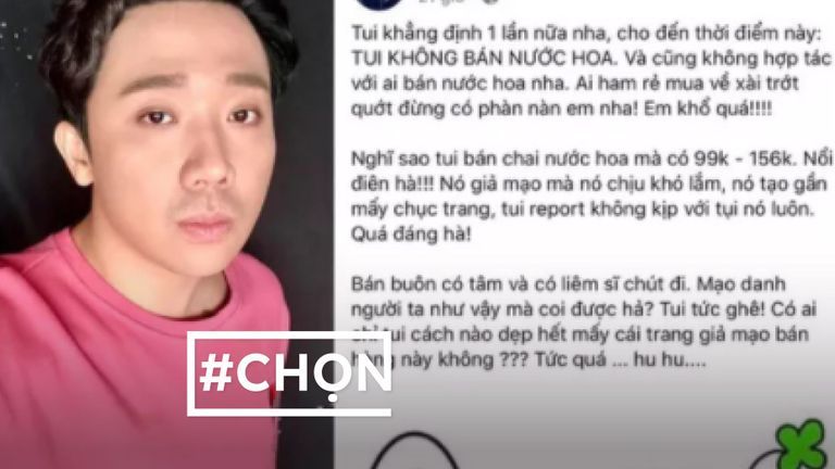 Nam diễn viên Trấn Thành.