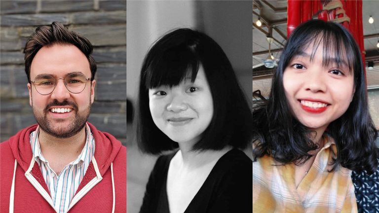 Ellis Wrightbrook, Trang Linh Valerie Pham and Thu Nguyễn| Source: NVCC