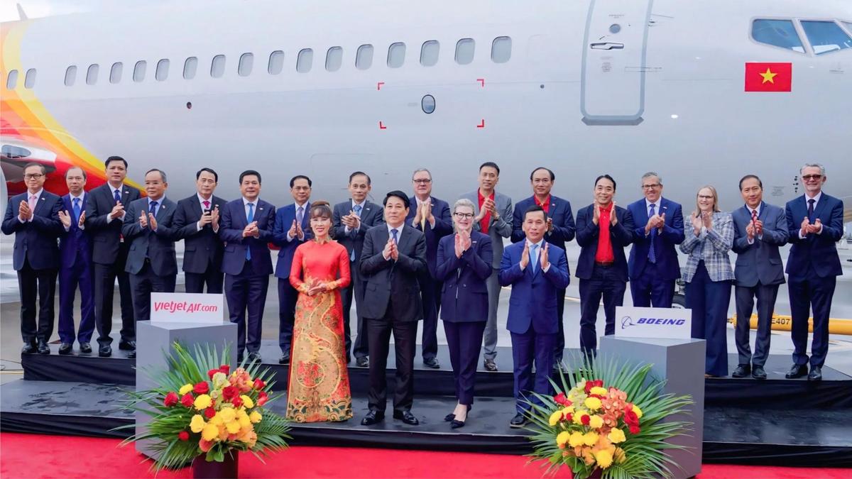 Vietjet Receives First Boeing Aircraft: A Milestone In 30 Years Of Vietnam–U.S. Relations