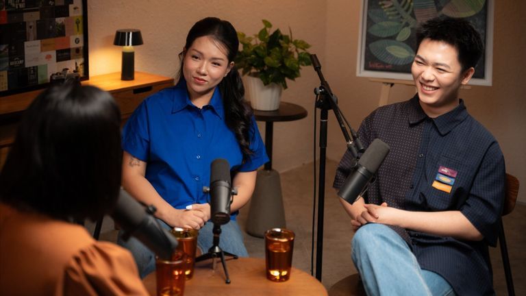 Tran Thanh Nhan (left), Founder and CEO of Loyal District, and Tran Minh Tan (right), the company's Creative Director. Source: Khooa Nguyen for Vietcetera.