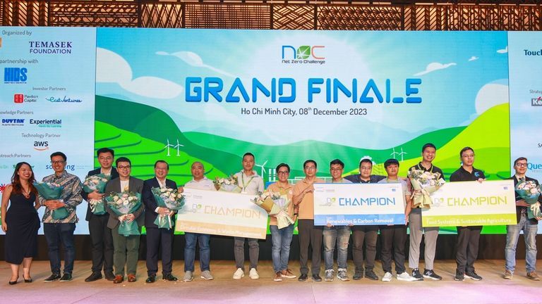 Net Zero Challenge 2023 winners | Source: Touchstone Partners