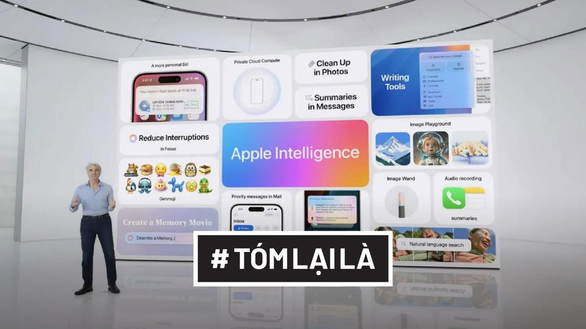 Apple ra mắt A.I, cam kết sẽ không giống ai