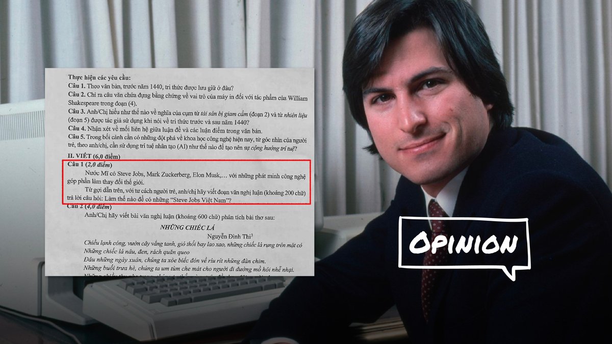 Đến nước Mỹ cũng chỉ có một Steve Jobs
