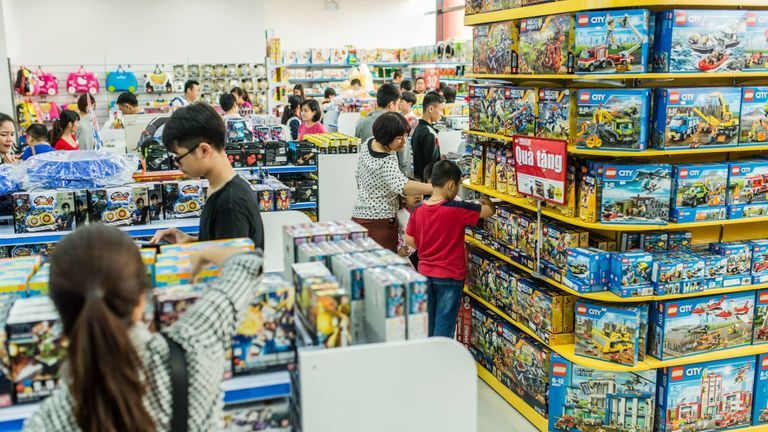 Lego is known for its iconic interlocking blocks, a favorite among children from across the globe, including the Vietnamese. |Source: Shutterstock