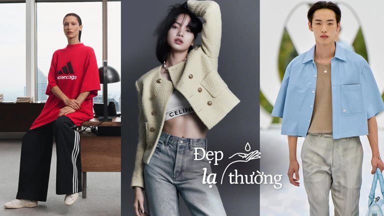 Xu hướng thời trang đường phố 2023 | Nguồn: Balenciaga, Vogue, Pinterest