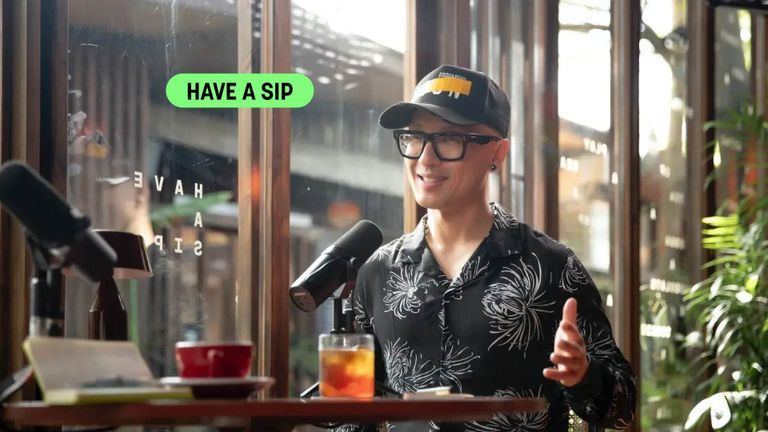 Chris Do là khách mời trong tập Have A Sip lần này. | Nguồn: Bobby Vũ cho Vietcetera