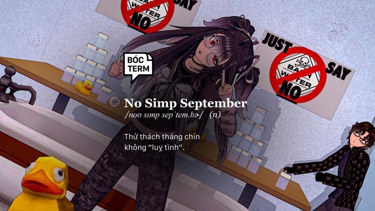 No Simp September - Tháng chín nói không với “luỵ tình”