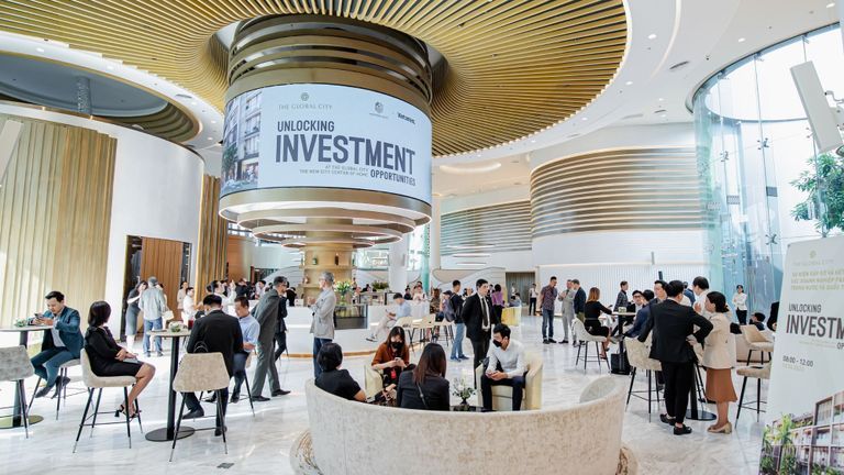Sự kiện gặp gỡ báo chí và kết nối các doanh nghiệp F&B vừa qua tại The Global City đã thu hút sự tham gia của hơn 100 doanh nghiệp hàng đầu trong F&B | Nguồn: The Global City.