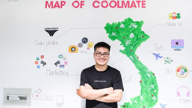 Anh Phạm Chí Nhu, CEO Coolmate | Nguồn: Việt cho Vietcetera