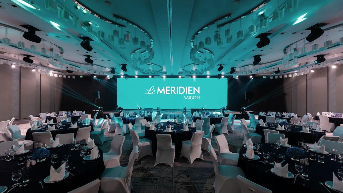 Le Méridien Saigon ra mắt Ballroom mới: Công nghệ thay đổi trải nghiệm sự kiện ra sao?