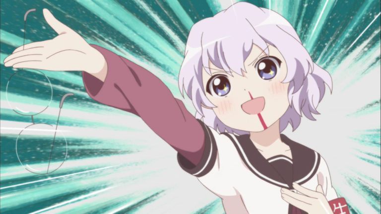 Nhân vật anime có thể chảy máu mũi khi hưng phấn