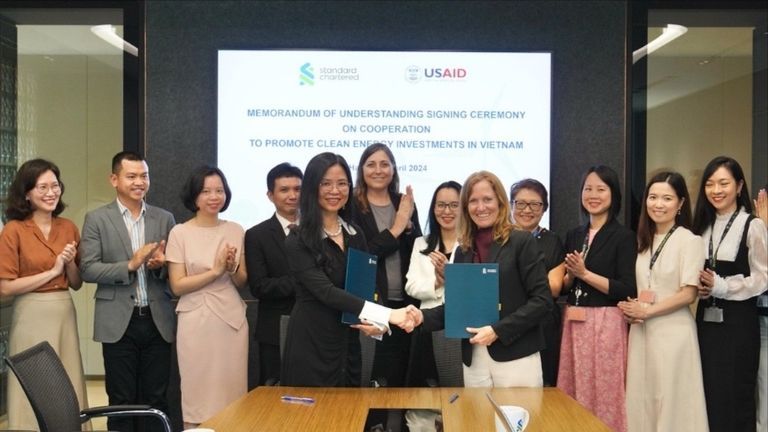 USAID, Standard Chartered Bank Vietnam Forge Partnership To Boost Clean Energy Investments In Vietnam