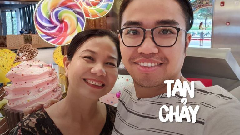 Anh Nhựt và "bà bạn thân"