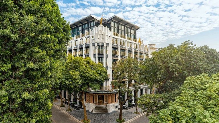 A review by Phan Mai Trang from Travel + Leisure reads, “If there's a Vietnamese phrase to describe Capella Hanoi, it's "tinh tế/ tinh lọc." | Capella Hanoi