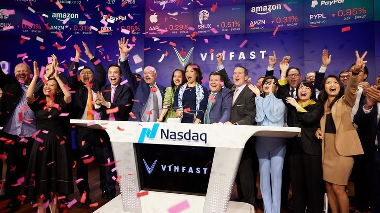 VinFast’s Stock Skyrockets 200% On Nasdaq Debut, Boosting Vietnam’s Wealthiest Tycoon