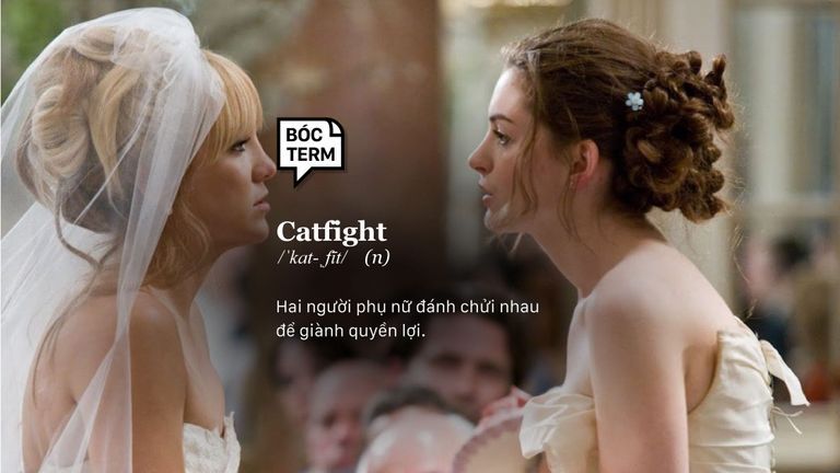 Màn đấu đá giữa hai hot girl bán hàng online Trang Nemo và Trần My những ngày qua cũng là điển hình của một catfight. | Nguồn: Bride Wars