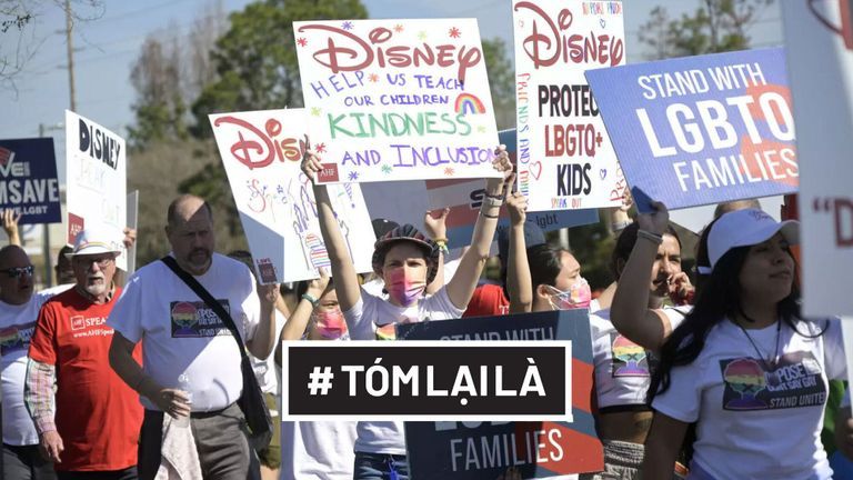 "Don't Say Gay": Disney im lặng trước dự luật đe dọa cộng đồng LGBTQIA+