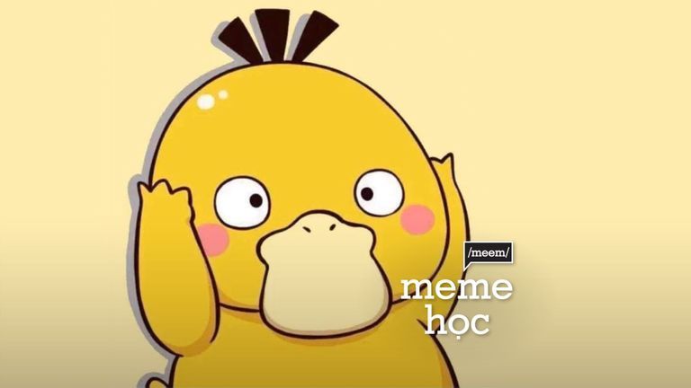Meme học: Psyduck - Chú vịt vàng đang xâm chiếm newsfeed bạn là ai?