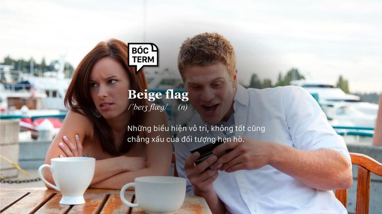 “Beige flag” trong tình yêu là gì mà soán ngôi cả red flag và green flag?