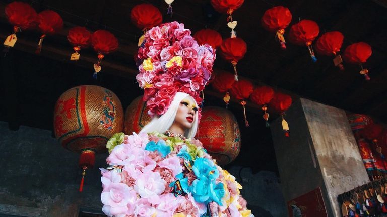 Sweet Valentien: This Drag Queen Could Leave All But His Wig Behind