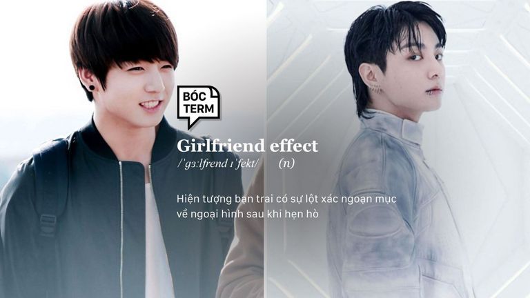 JungKook (BTS) 2015 và 2023 sau khi áp dụng Army Girlfriend effect | Nguồn: X