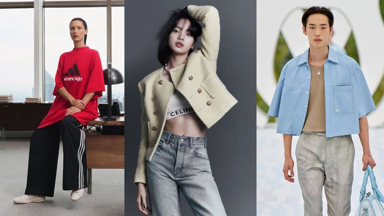 2023 street style fashion trends | Source: Balenciaga, Vogue, Pinterest
