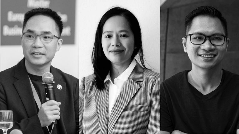 From left to right: Do Bui, Thu Nguyen, Hiep Doan. Source: ThinkZone Ventures.