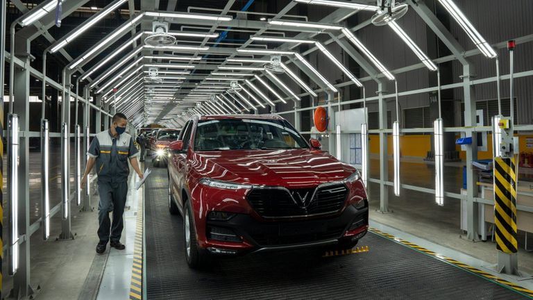 Vietnamese Carmaker VinFast Debuts Electric SUVs In The US